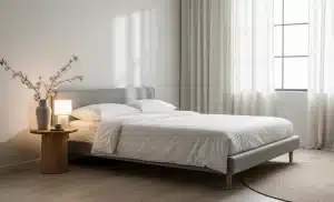 Décoration de chambre minimaliste pour mieux dormir